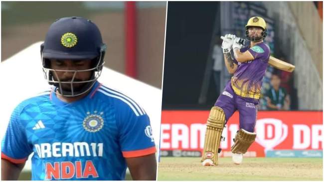 rinku singh instead of sanju samson rinku singh