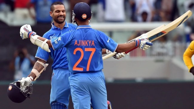 shikhar dhawan ajinkya rahane shikhar dhawan ajinkya rahane