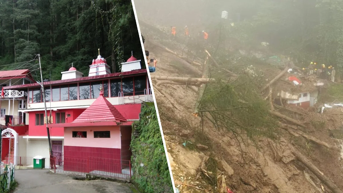 India News, Shimla news, landslide in shimla,