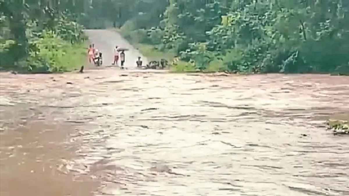 छत्तीसगढ़ के गरियाबंद जिले में बाढ़ से लोग परेशान Chhattisgarh Gariaband flood, Gariaband flood News, Gariaband News, Chhattisgarh News