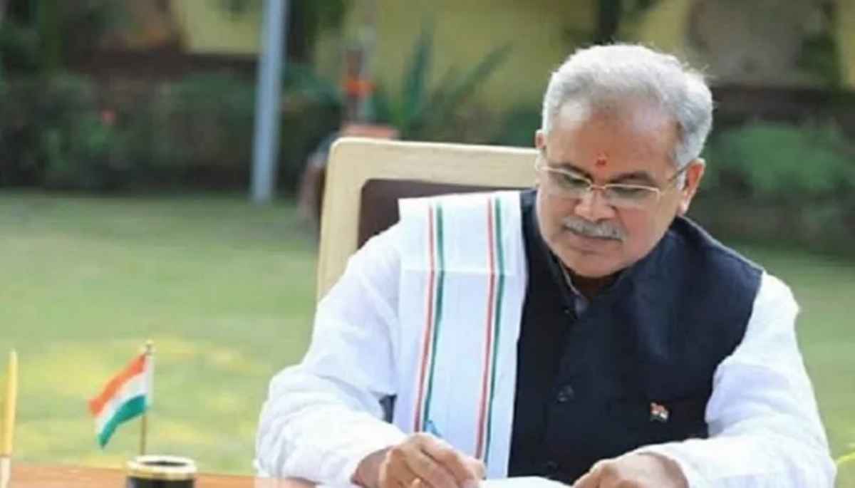 मुख्यमंत्री बघेल ने पीएम को लिखा पत्र, केन्द्रांश की राशि देने के लिए किया अनुरोध