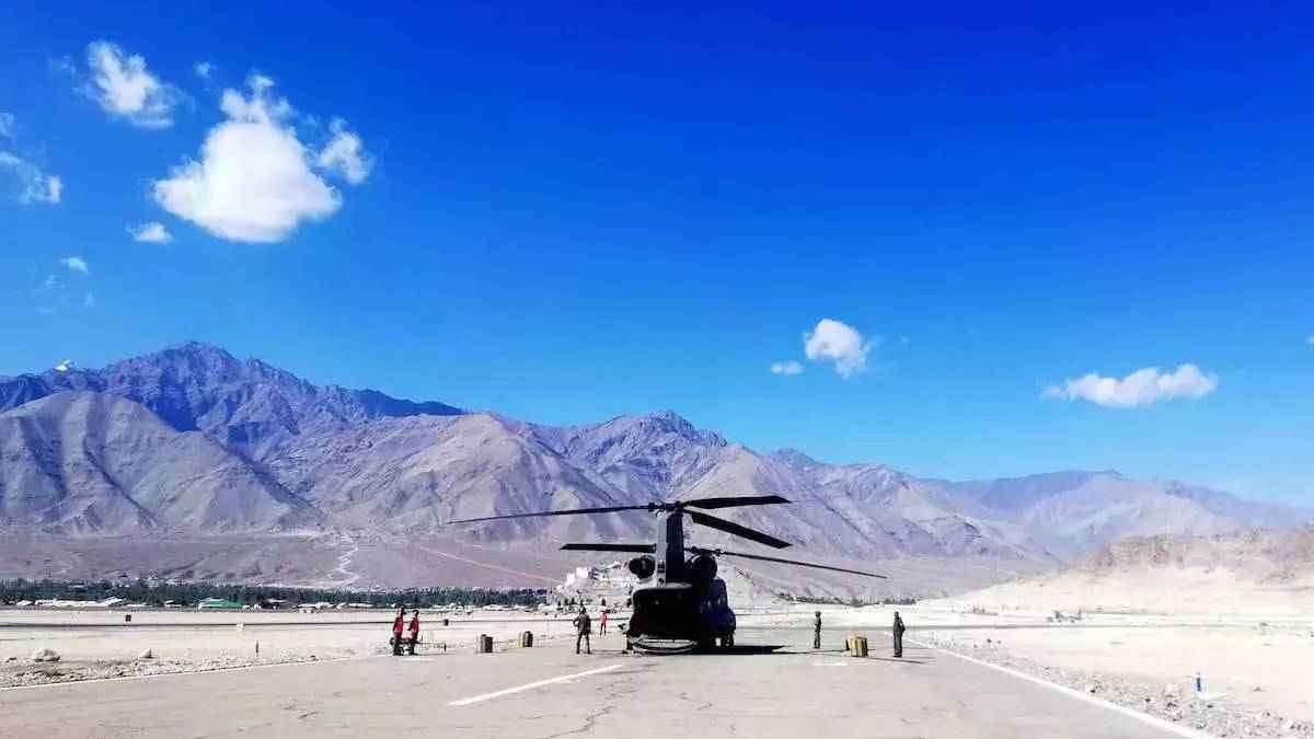 Airbase For Fighter Jet Operations Built In Nyoma Airbase For Fighter Jet Operations Built In Nyoma