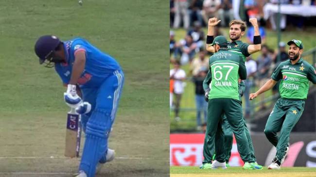 Asia Cup 2023 IND vs PAK Rohit Sharma Shaheen Afridi Asia Cup 2023 IND vs PAK Rohit Sharma Shaheen Afridi