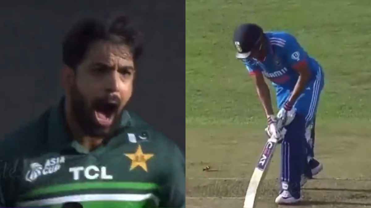 Asia Cup 2023 IND vs PAK haris rauf bowled shubman gill