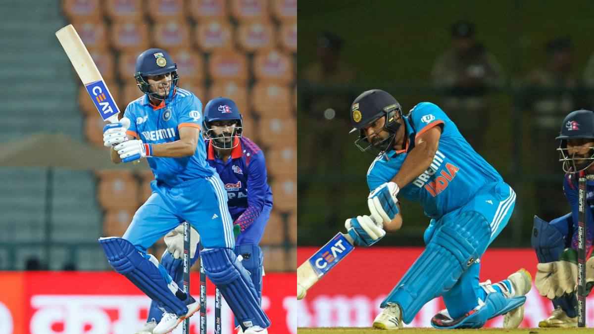 Asia Cup 2023 INDIA vs NEPAL Rohit Sharma Shubman Gill Batting