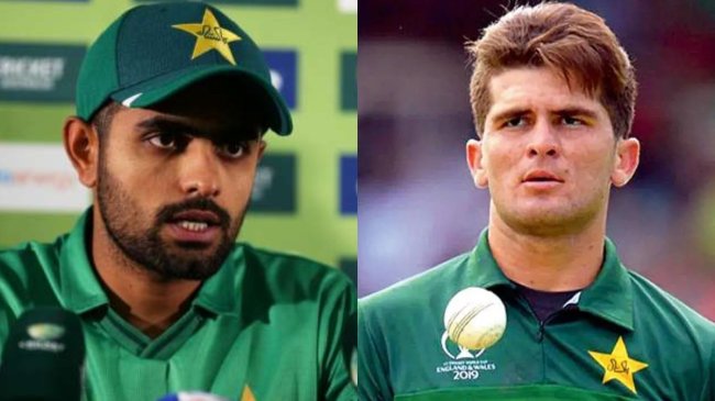 Babar Azam breaks silence on dressing-room fight with Shaheen Afridi Babar Azam breaks silence on dressing-room fight with Shaheen Afridi