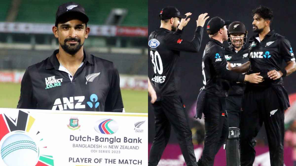BAN vs NZ: Ish Sodhi के नाम रहा दूसरा वनडे, प्लेयर ऑफ द मैच के अवॉर्ड में मिले महज इतने रुपये