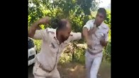 Bihar Police, Nalanda Police, Nalanda Police Video, Bihar Viral Video, Police Fighting Video