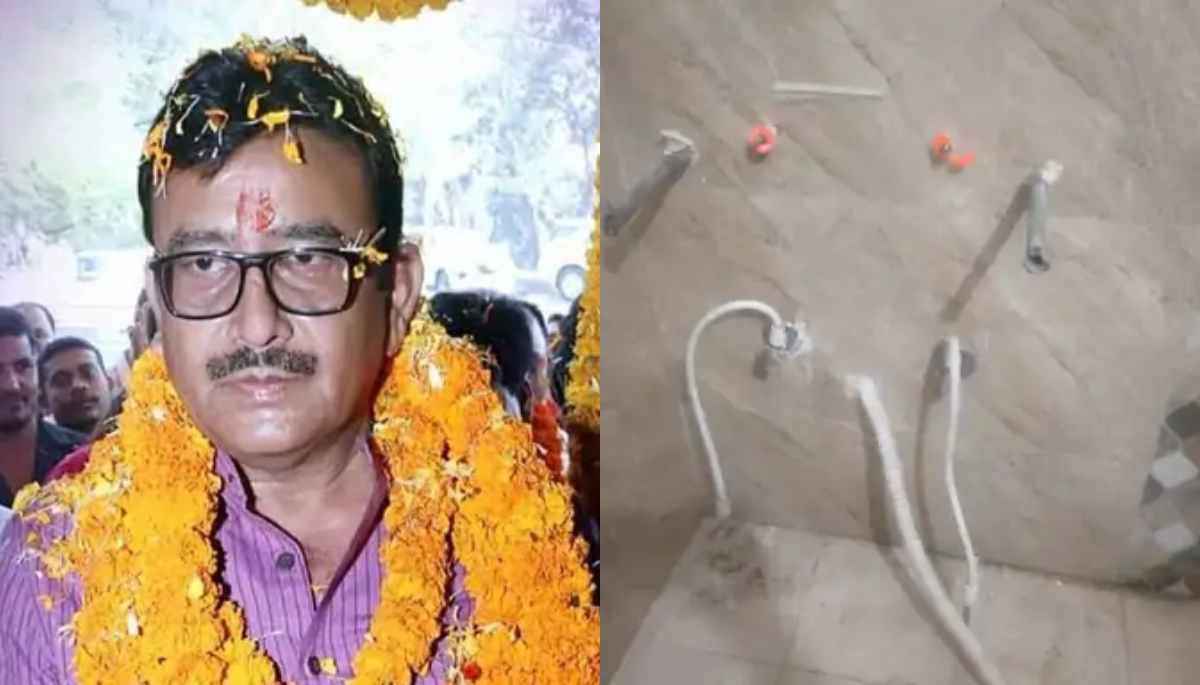 विधायक के सरकारी आवास से नल-बेसिन उखाड़ ले गए चोर, 48 घंटे में 2 बार बोला धावा