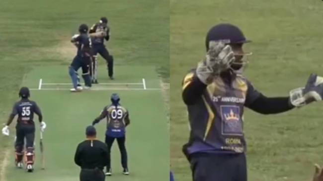 Bizarre Dismissal in cricket cricket news