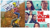 Fukrey 3 and The Vaccine War Box Office Collection Day 2 (May Earn)