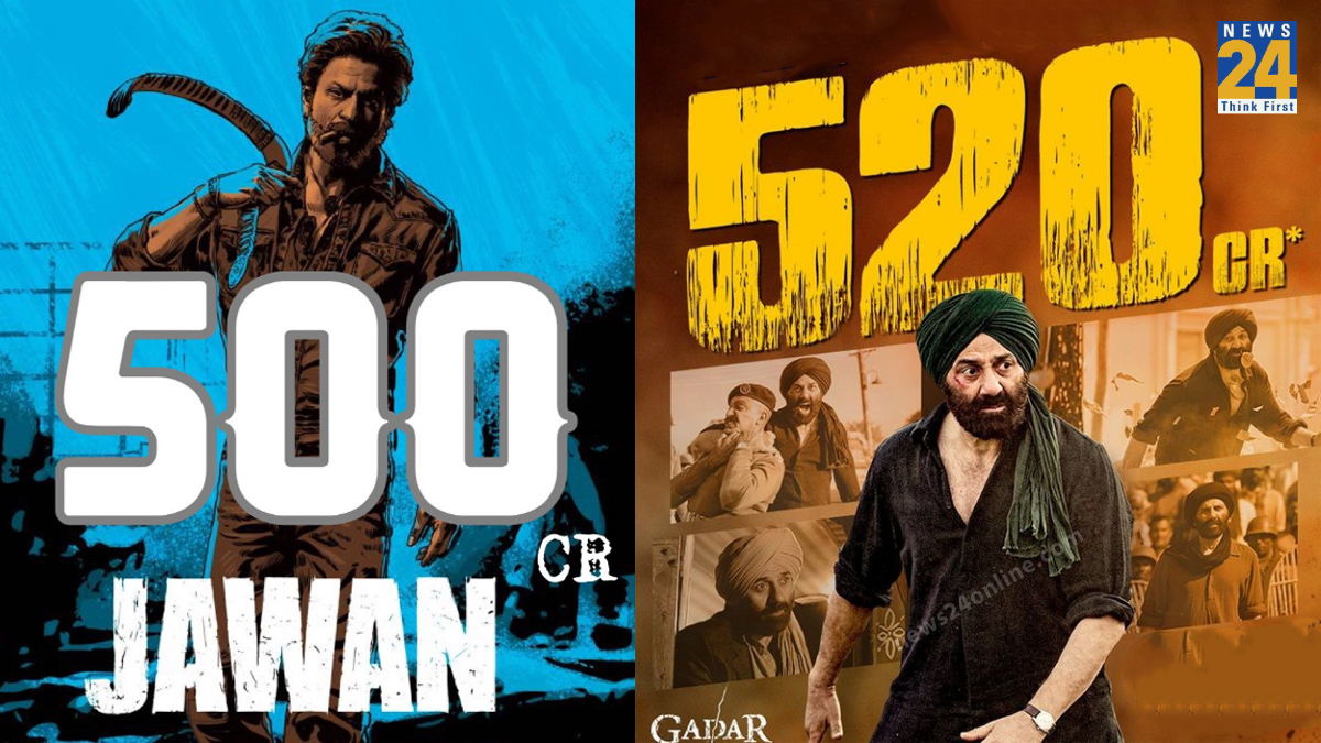 Gadar 2 vs Jawan Box Office Collection