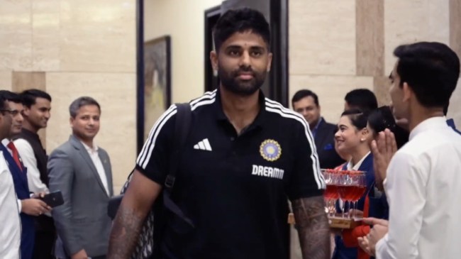 IND vs AUS Team India in Indore Suryakumar Yadav Ishan Kishan At Hotel