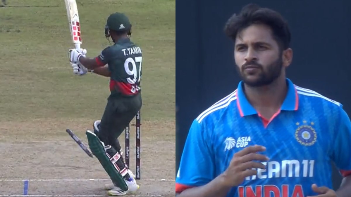 IND vs BAN Shardul Thakur Bowled Tanzid Hasan