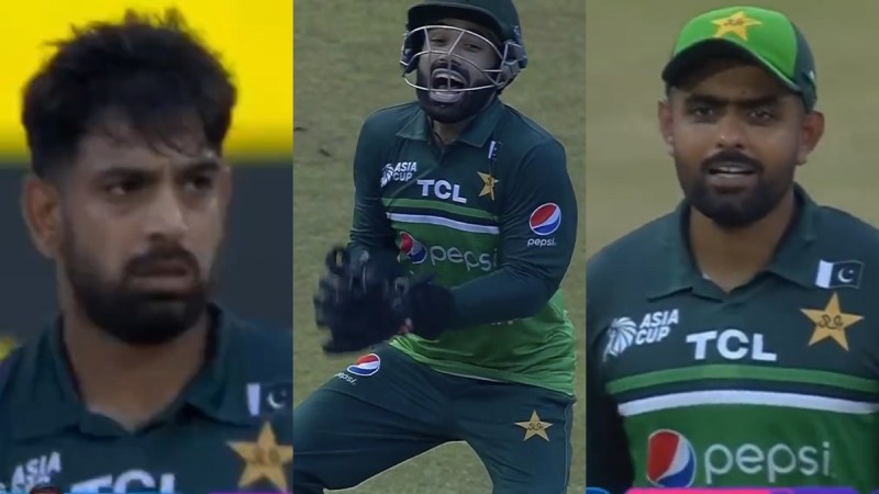 IND vs PAK Asia Cup 2023 Mohammad Rizwan Babar Azam Haris Rauf Confusion