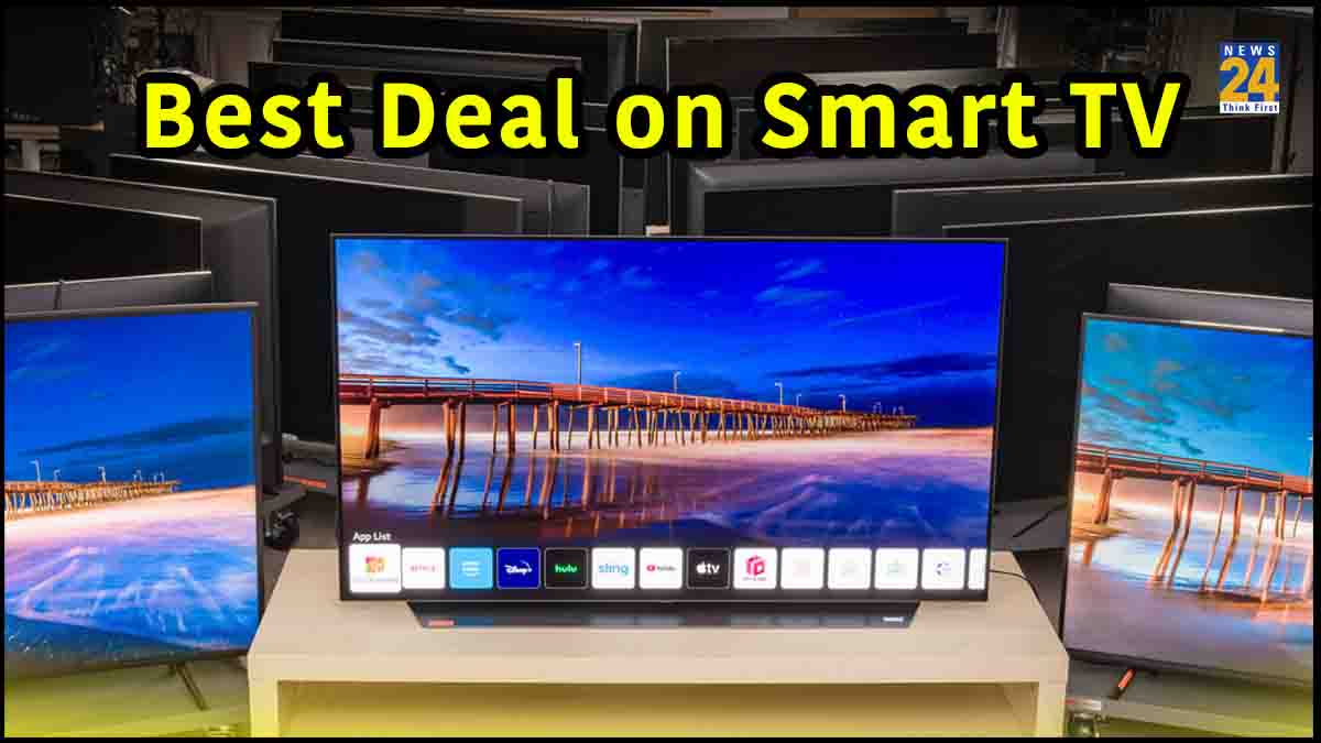 amazon sale,sale offers,best smart tv offers,samsung crystal 4k ismart uhd tv