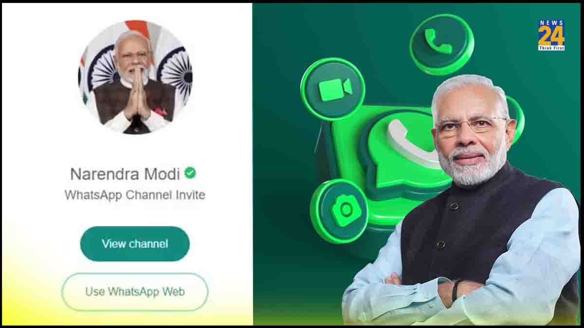 PM Modi Joins WhatsApp Channels
