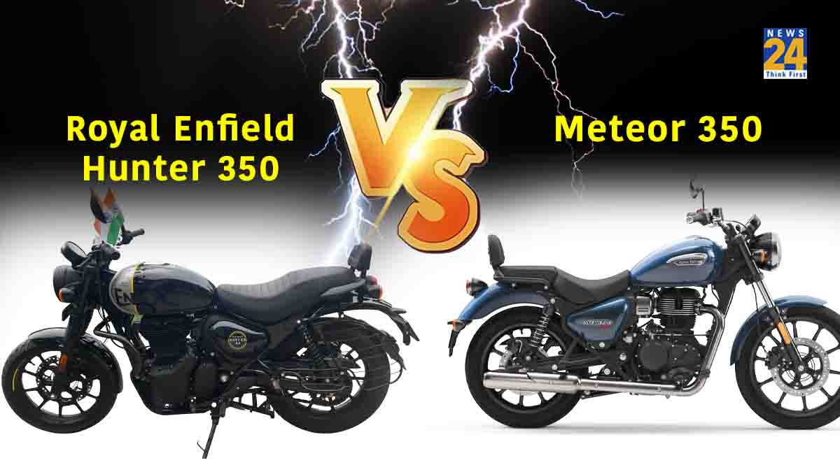 Royal Enfield Hunter 350 VS Meteor 350