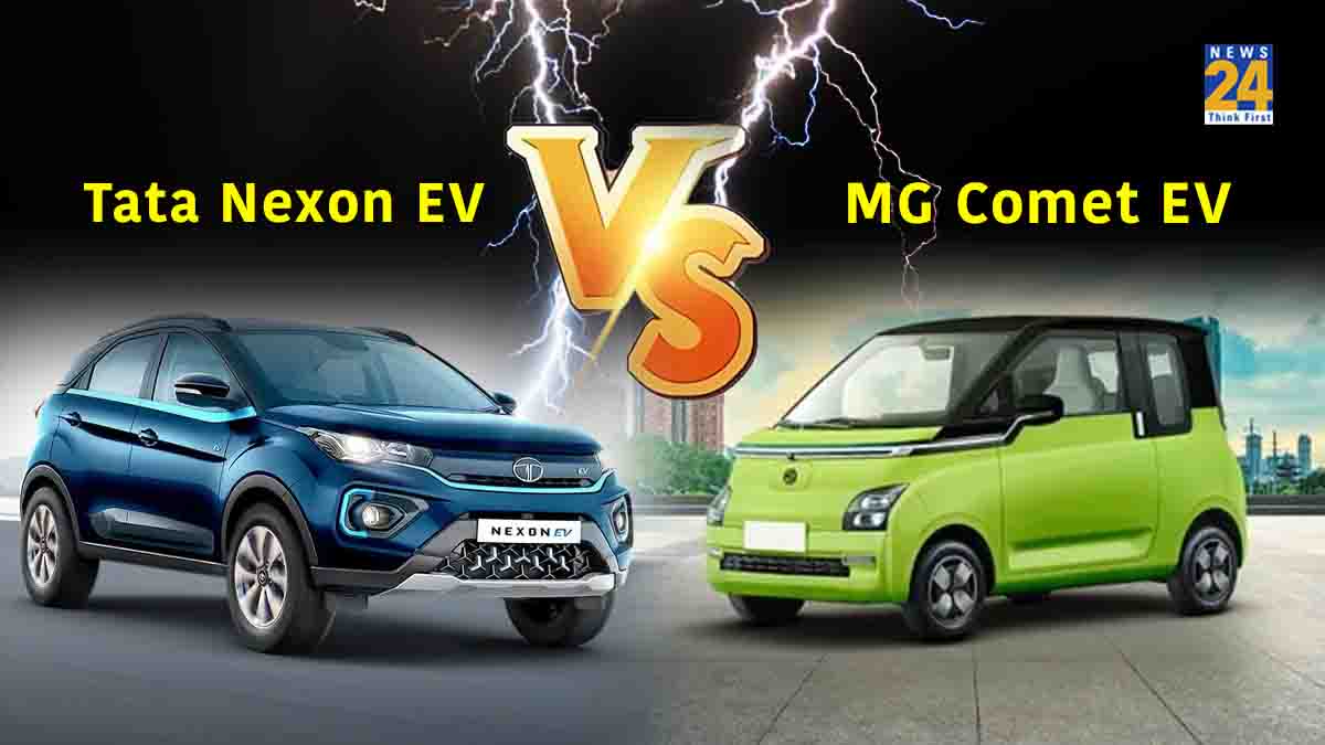 Tata Nexon EV VS MG Comet EV