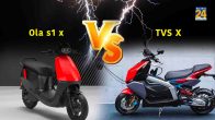 Ola s1 x Vs TVS X Electric ScootTVS X Electric Scooter Vs Ola s1 xer