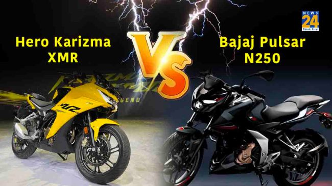 Hero Karizma XMR VS Bajaj Pulsar N250 Hero Karizma XMR VS Bajaj Pulsar N250