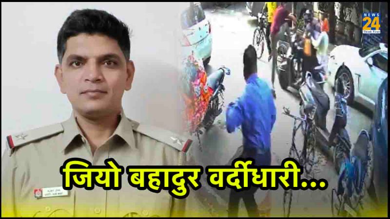 Delhi Police, ASI Ajay Jha, Model Town, Viral Video