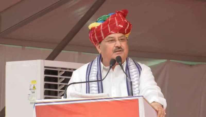 JP Nadda flagged off Parivartan yatra