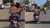 Jaipur couple Kissing Moving Bike Video Viral