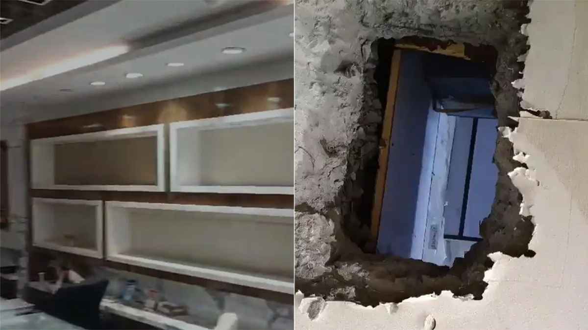 दिल्ली में 25 करोड़ की लूट के 3 आरोपी छत्तीसगढ़ से गिरफ्तार, शोरूम की छत काटकर की थी वारदात