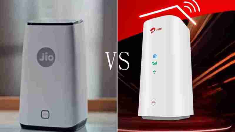 Jio Air Fiber vs Airtel Xstream AirFiber