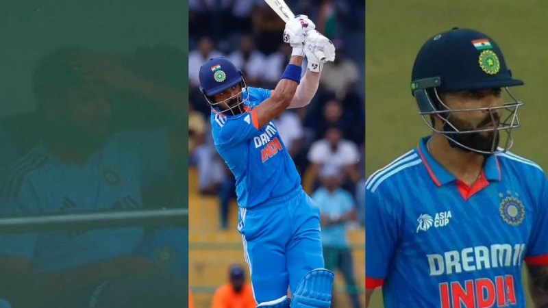 KL Rahul Six Shadab Khan IND vs PAK Asia Cup 2023 Super 4