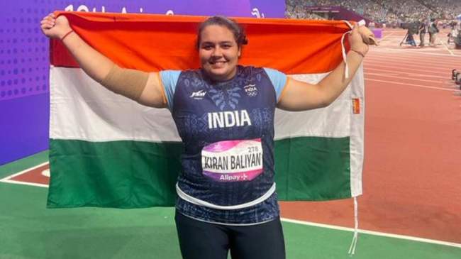 Asian Games: Kiran Baliyan wins bronze in women's shot put