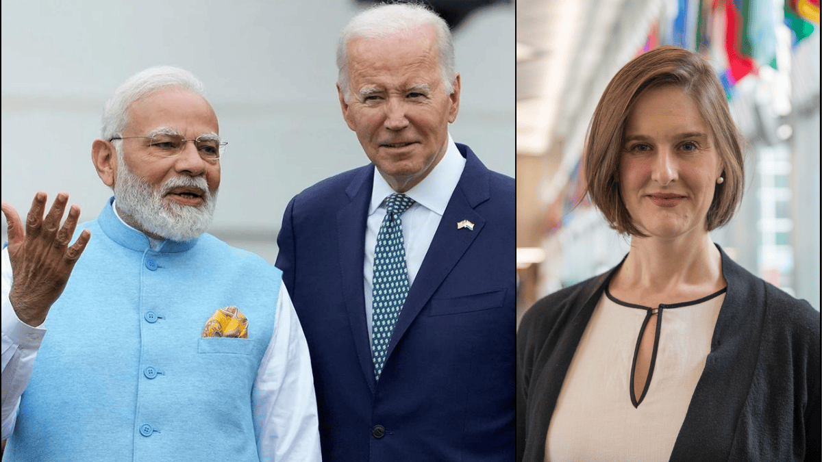 VIDEO: बाइडेन की प्रवक्ता की फर्राटेदार हिंदी सुनकर हर कोई हैरान, दिल्ली से है खास कनेक्शन