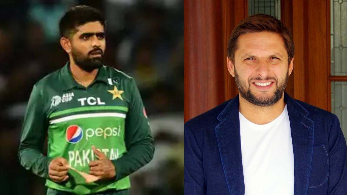 ODI World Cup 2023 Babar Azam Shahid Afridi