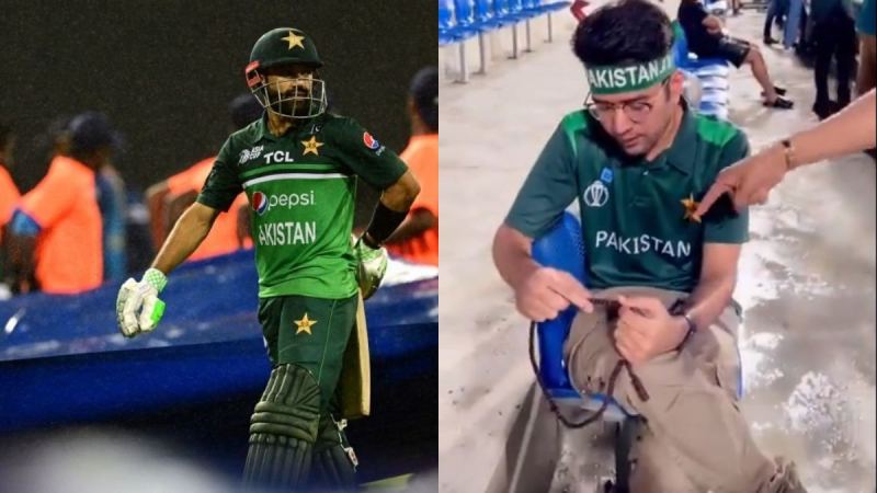 PAK vs SL Spectator Chanting Garland Wish Pakistan To Reach Asia Cup Final Momin Saqib Shared Video