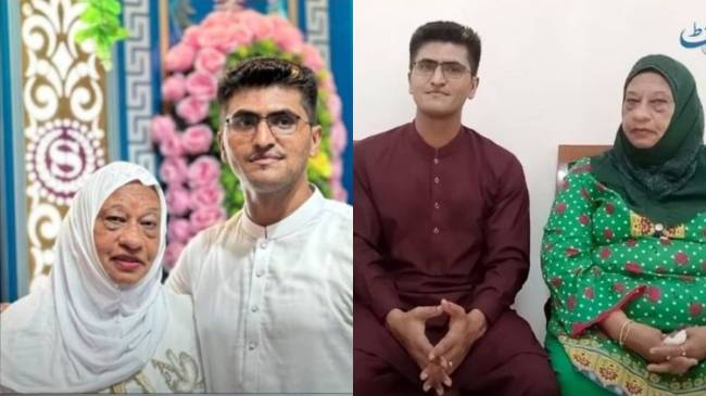 Pakistani 35 Year Old Boy Married Canadian Elderly Woman