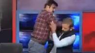 Pakistani live TV show Leaders slap each other