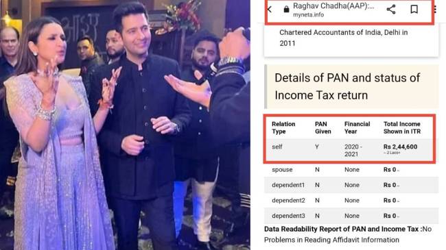 Parineeti Raghav wedding Congress MLA Sukhpal Singh Khaira ask question