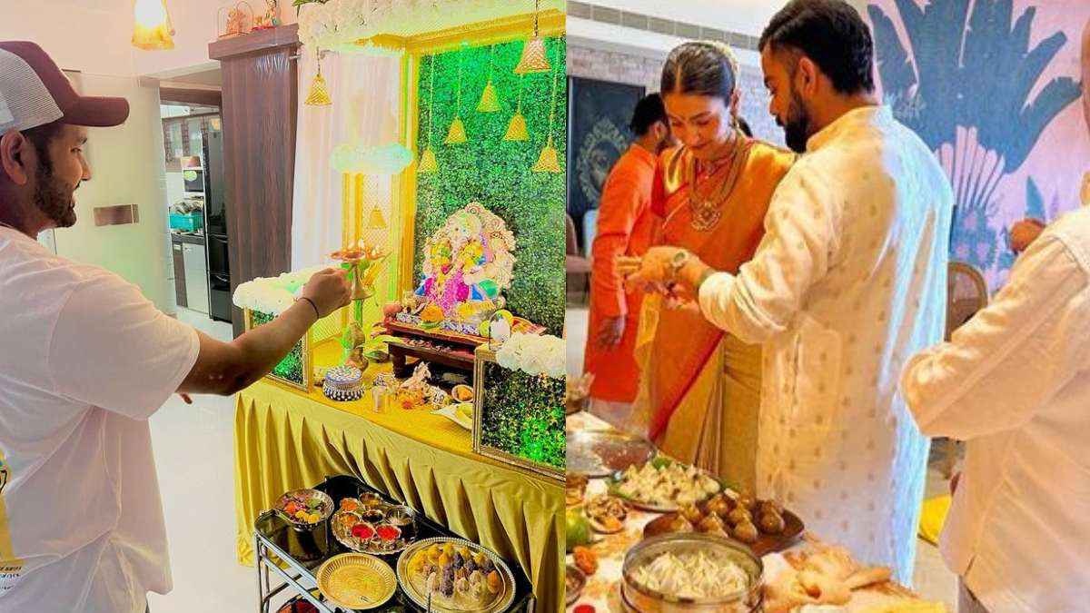 Ganesh Chaturthi 2023: रोहित शर्मा ने धूम-धाम से मनाई गणेश चतुर्थी, विराट कोहली ने 'बप्पा' को यूं मनाया, देखें तस्वीरें
