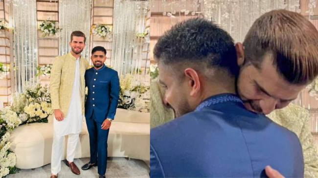 Shaheen Afridi wedding Babar Azam Shaheen Afridi wedding Babar Azam