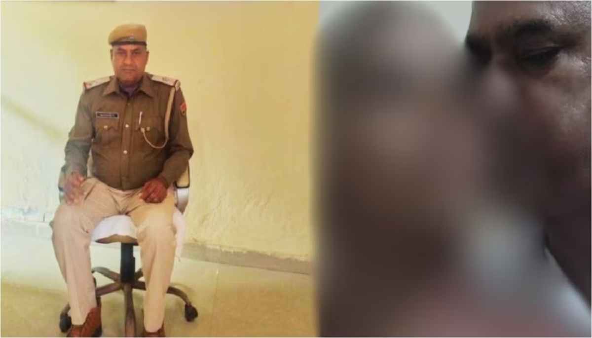 Sub Inspector Obscene Photo With Call Girl Viral Social Media Bharatpur