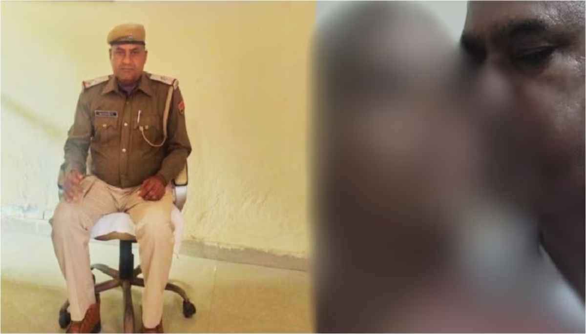 Sub Inspector Obscene Photo With Call Girl Viral Social Media Bharatpur