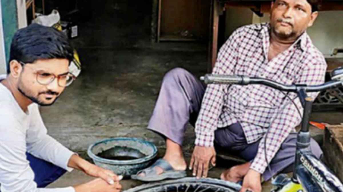 मेहनत करने वालों की कभी हार नहीं होती..., पंचरवाले के बेटे ने साकार किया सपना, पढ़ें Success Story