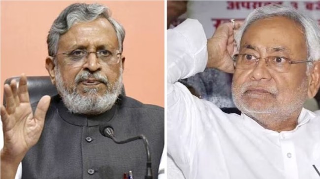 Sushil Modi Nitish Kumar