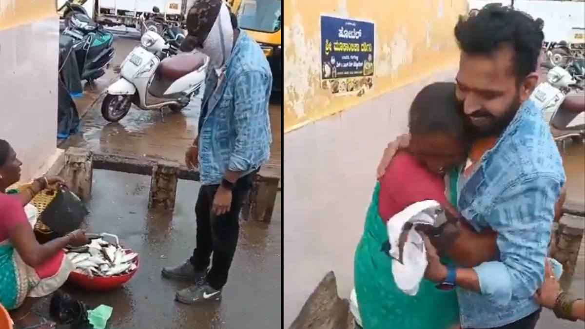 Viral Video Heart Melting Video: मां बेच रही थी बाजार में मछली, बेटा अचानक पहुंचा ग्राहक बनकर; वीडियो देख आ जाएंगे आंखों से आंसू