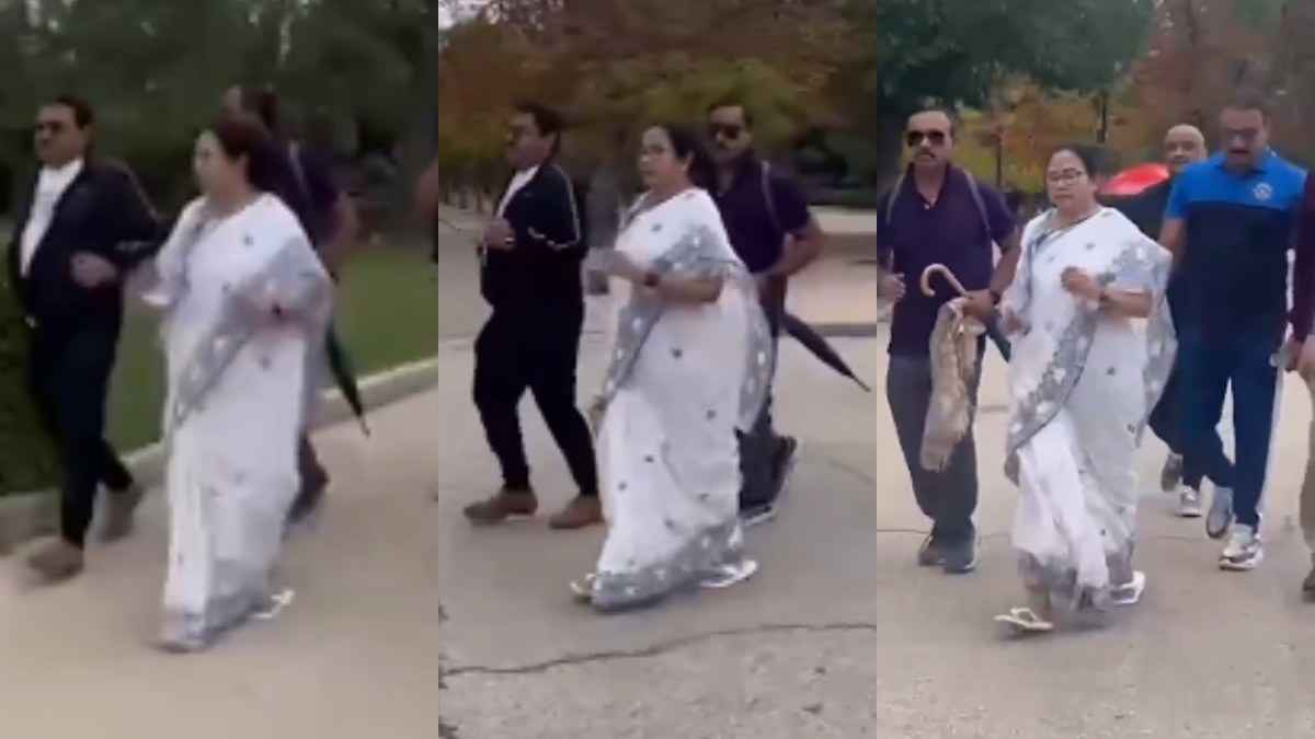 Watch Video: ममता बनर्जी ने स्पेन में साड़ी-चप्पल में क्यों लगाई दौड़? खुद शेयर किया वीडियो