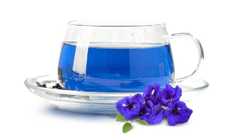 blue tea