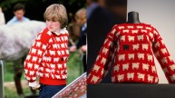 Princess Diana Red Sweater