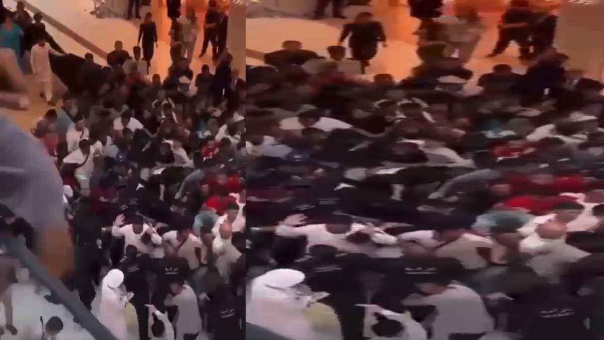 Apple Iphone 15 खरीदने के लिए टूट पड़े लोग, दुबई के मॉल में मची भगदड़, देखें Video