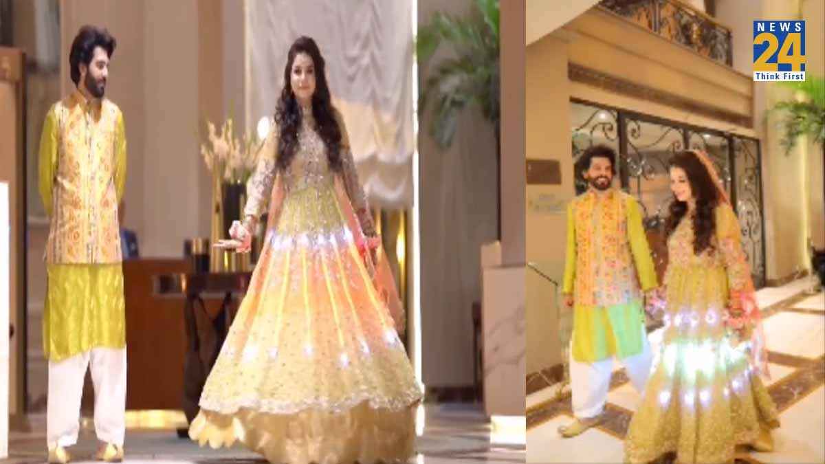 Video: पाकिस्तानियों ने कुछ ऐसा पहनाया, जो चमकने लगी दुल्हन...बोली- मेरे पति की ऐसी थी ख्वाहिश